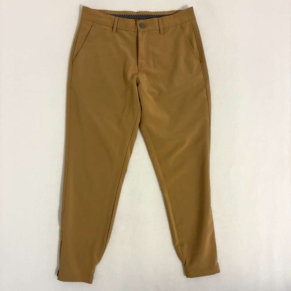 Primo Golf Jogger Pants Mens Size 30-Short Ankle Zip Performance Tech Preppy